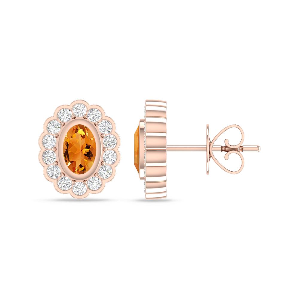 Rose Gold - Citrine